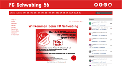 Desktop Screenshot of fcschwabing.de