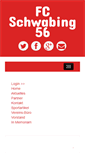 Mobile Screenshot of fcschwabing.de